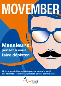 Movember : on laisse pousser la moustache pour la bonne cause !